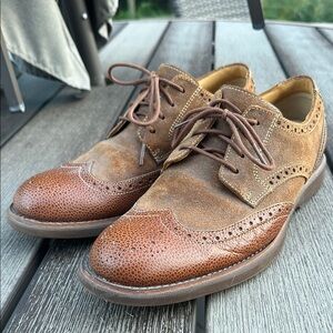 Mens Sperry Top-Sider Gold Cup Collection Oxford Wingtip 11.5 Brown Tan Like New